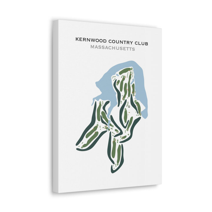 Kernwood Country Club, Massachusetts - Printed Golf Courses