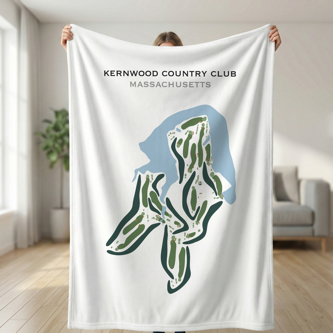 Kernwood Country Club, Massachusetts - Printed Golf Courses