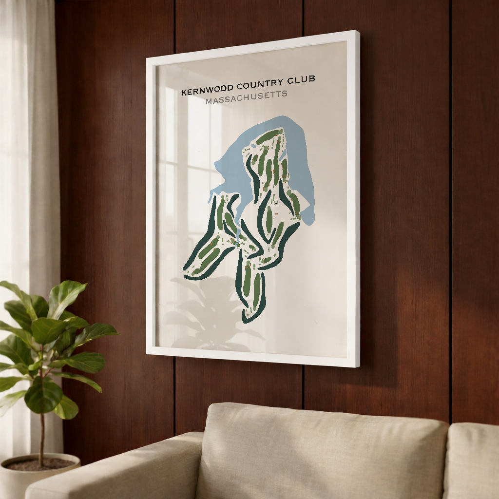 Kernwood Country Club, Massachusetts - Printed Golf Courses