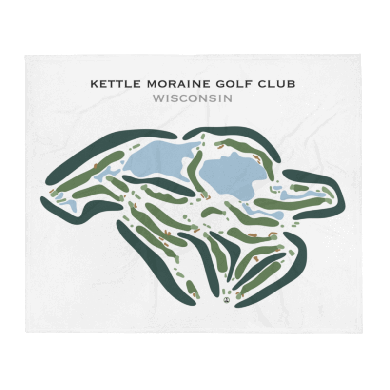 Kettle Moraine Golf Club, Wisconsin - Printed Golf Courses