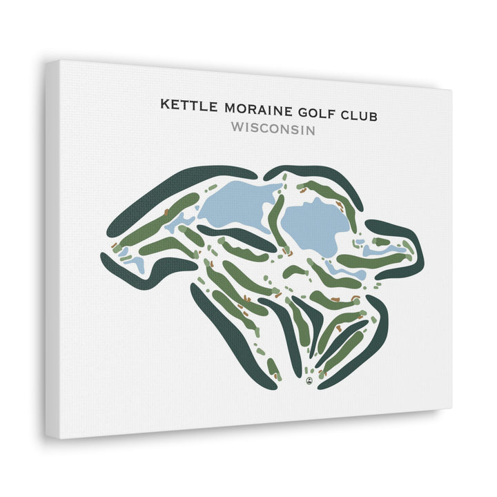 Kettle Moraine Golf Club, Wisconsin - Printed Golf Courses