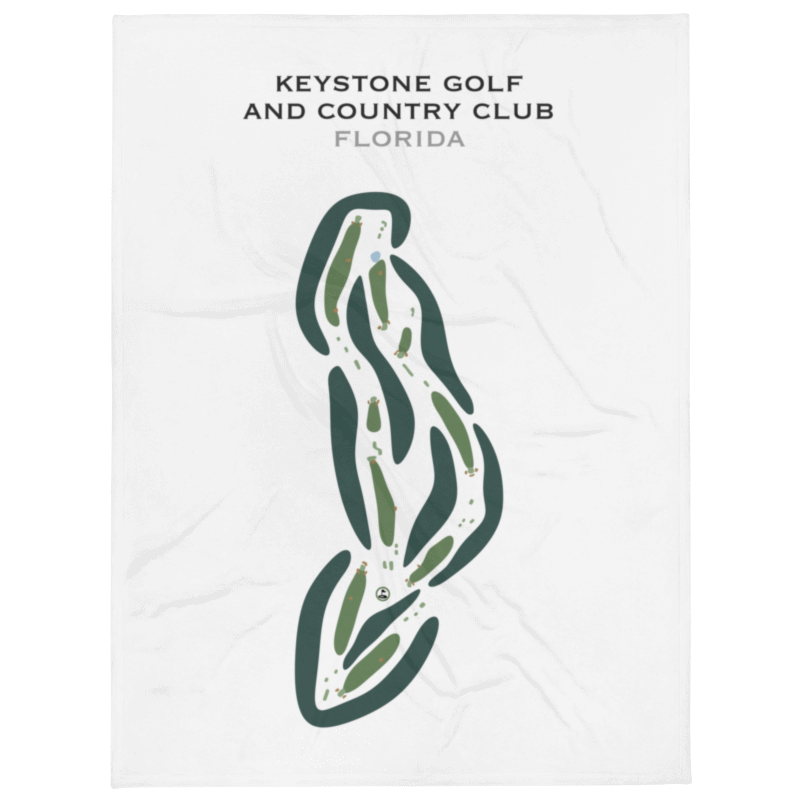 Keystone Golf & Country Club, Florida - Printed Golf Courses