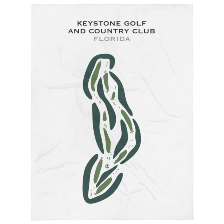 Keystone Golf & Country Club, Florida - Printed Golf Courses