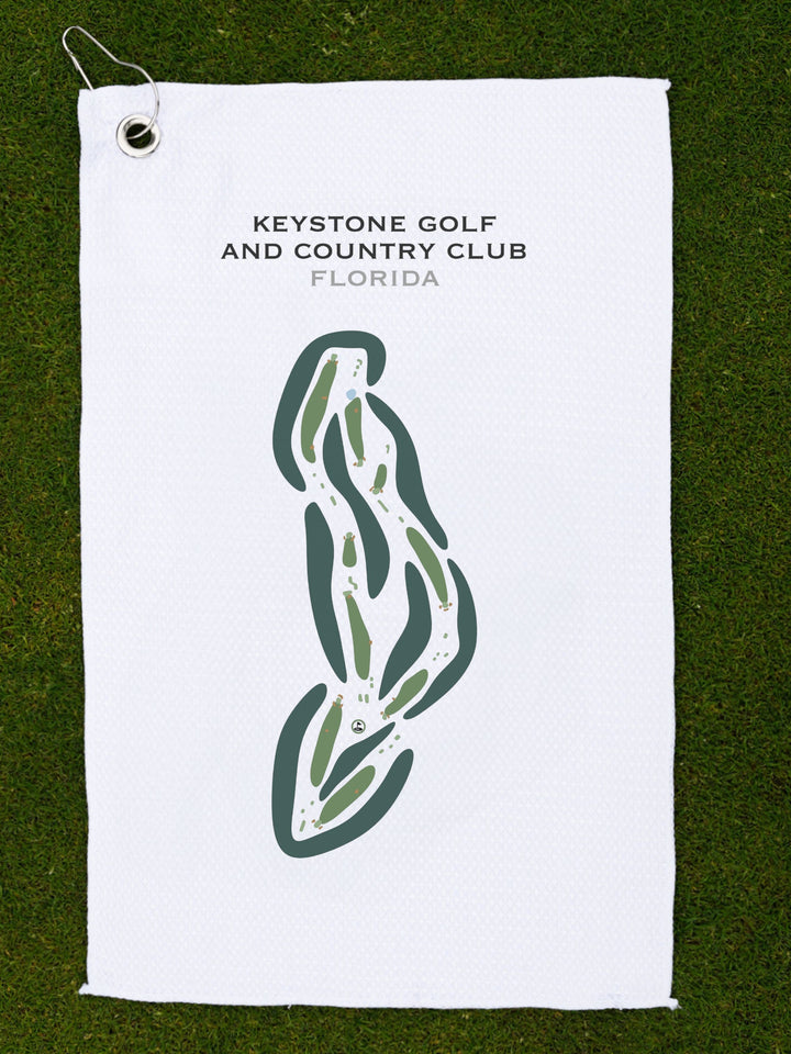 Keystone Golf & Country Club, Florida - Printed Golf Courses