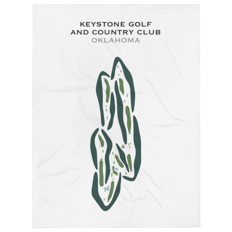 Keystone Golf & Country Club, Oklahoma - Printed Golf Courses