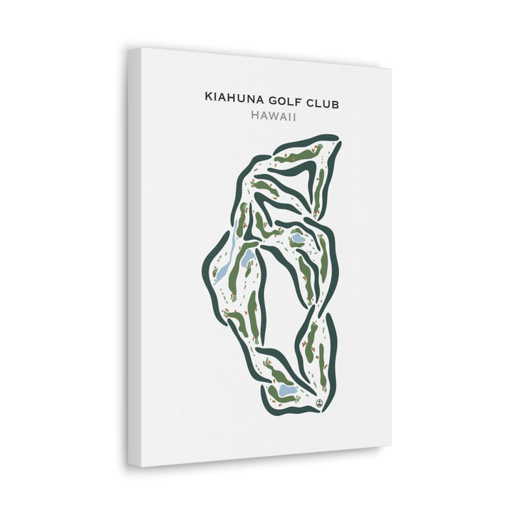 Kiahuna Golf Club, Hawaii - Printed Golf Courses