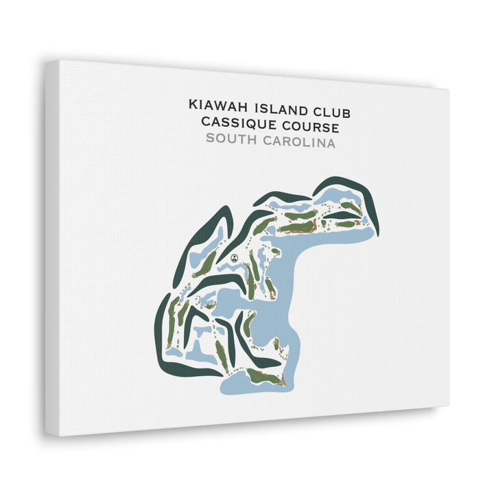 Kiawah Island Club - Cassique Course, South Carolina - Printed Golf Courses