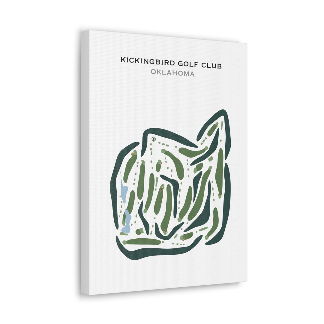 Kickingbird Golf Club, Oklahoma - Printed Golf Courses