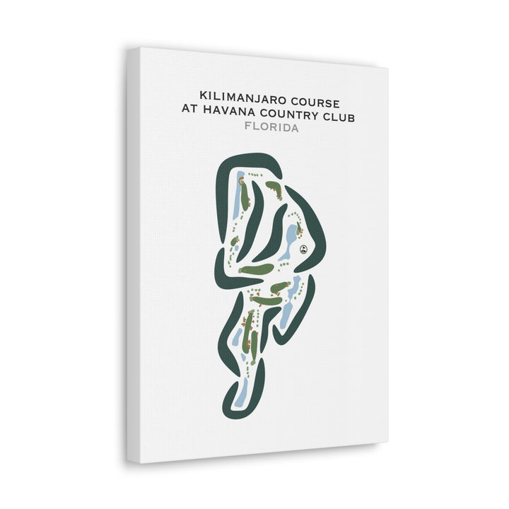 Kilimanjaro Course at Havana Country Club, Florida - Printed Golf Courses