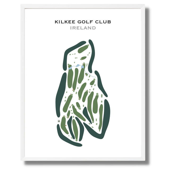 Kilkee Golf Club, Ireland - Printed Golf Courses