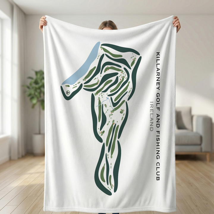 Killarney Golf & Fishing Club, Ireland - Printed Golf Courses