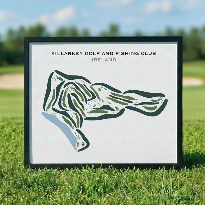 Killarney Golf & Fishing Club, Ireland - Printed Golf Courses