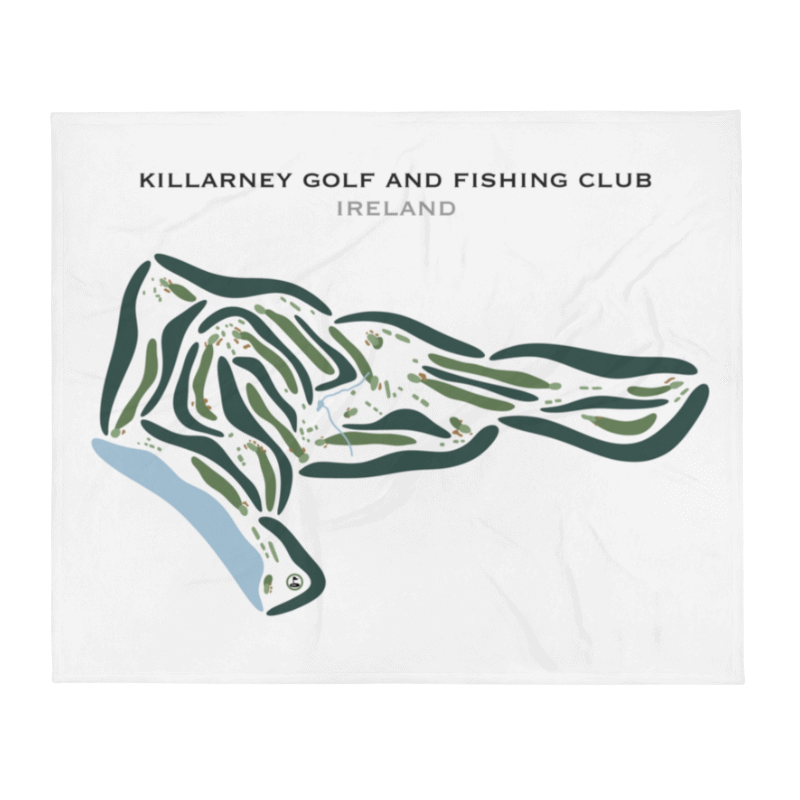 Killarney Golf & Fishing Club, Ireland - Printed Golf Courses