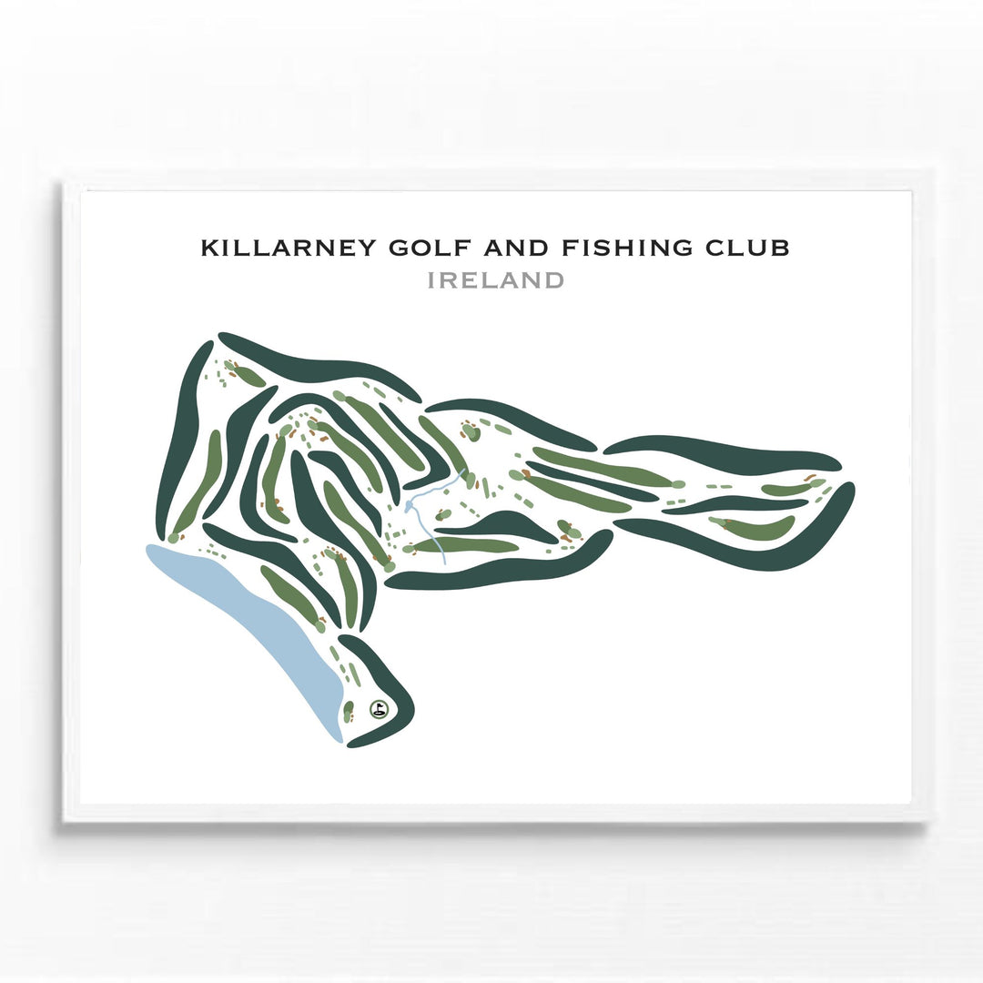 Killarney Golf & Fishing Club, Ireland - Printed Golf Courses