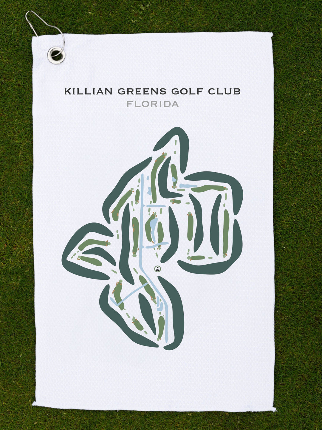 Killian Greens Golf Club, Florida - Printed Golf Courses