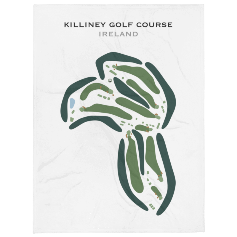 Killiney Golf Course, Ireland - Printed Golf Courses