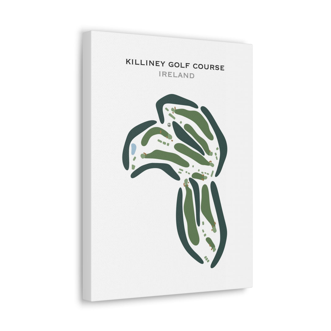 Killiney Golf Course, Ireland - Printed Golf Courses