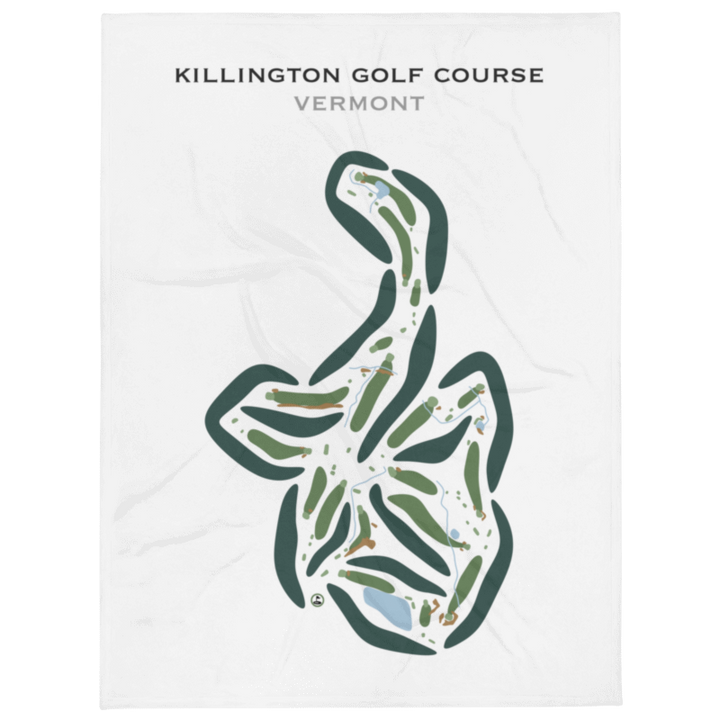 Killington Golf Course, Vermont - Printed Golf Courses