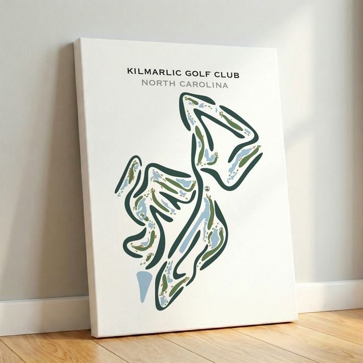 Kilmarlic Golf Club, North Carolina - Printed Golf Courses