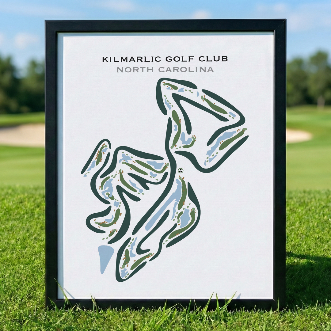 Kilmarlic Golf Club, North Carolina - Printed Golf Courses