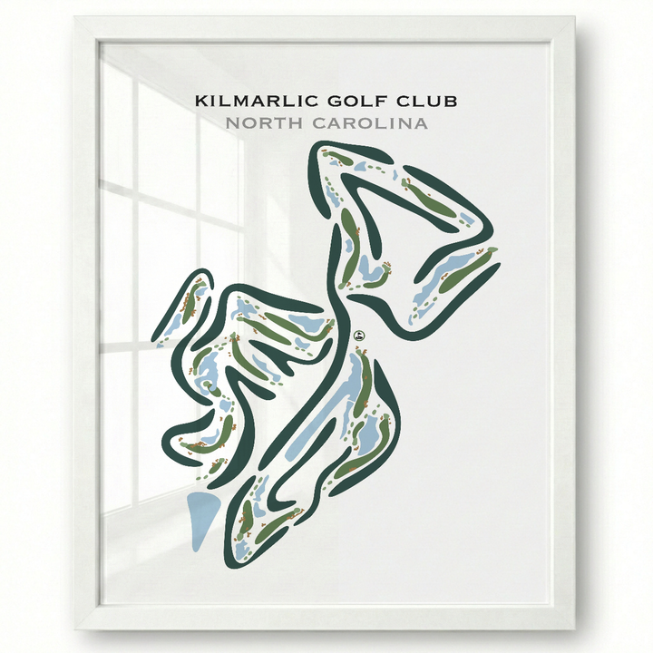 Kilmarlic Golf Club, North Carolina - Printed Golf Courses