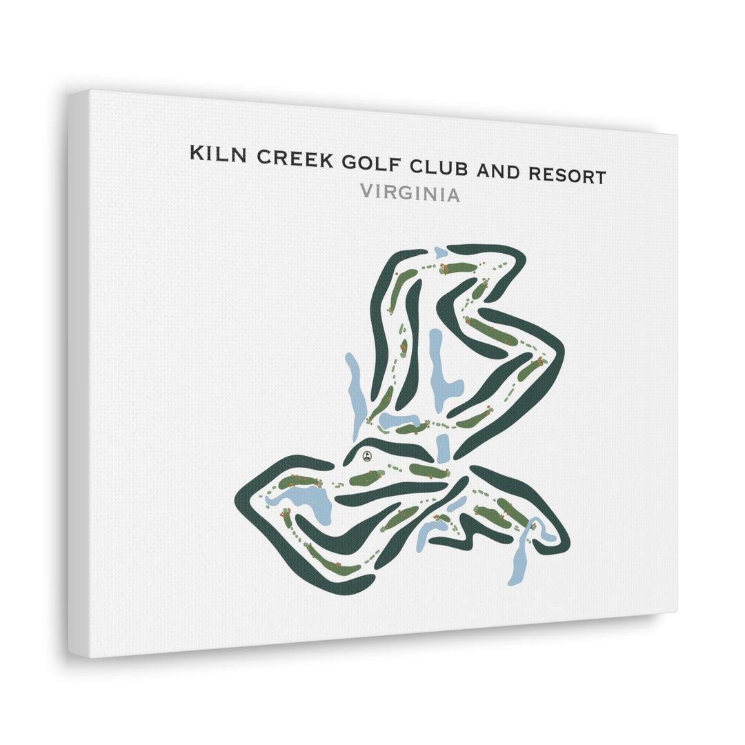 Kiln Creek Golf Club and Resort, Virginia - Printed Golf Courses