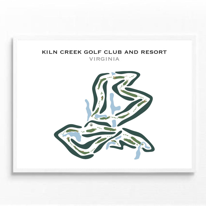 Kiln Creek Golf Club and Resort, Virginia - Printed Golf Courses