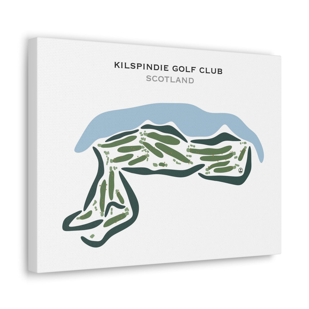 Kilspindie Golf Club, Scotland - Printed Golf Courses