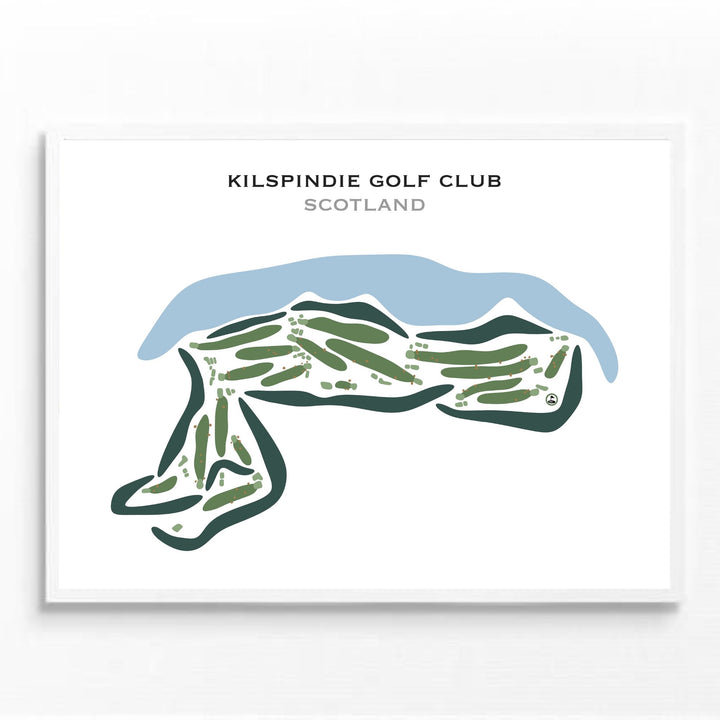 Kilspindie Golf Club, Scotland - Printed Golf Courses