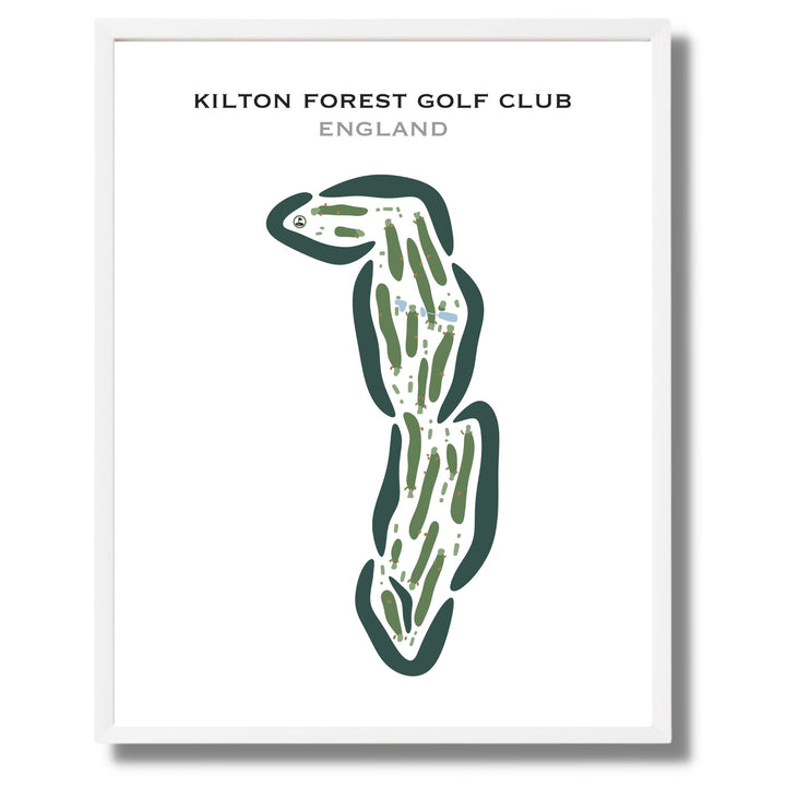 Kilton Forest Golf Club, England - Printed Golf Courses