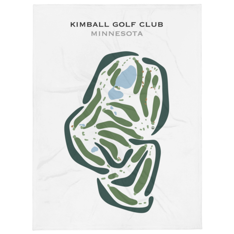 Kimball Golf Club, Minnesota - Printed Golf Courses