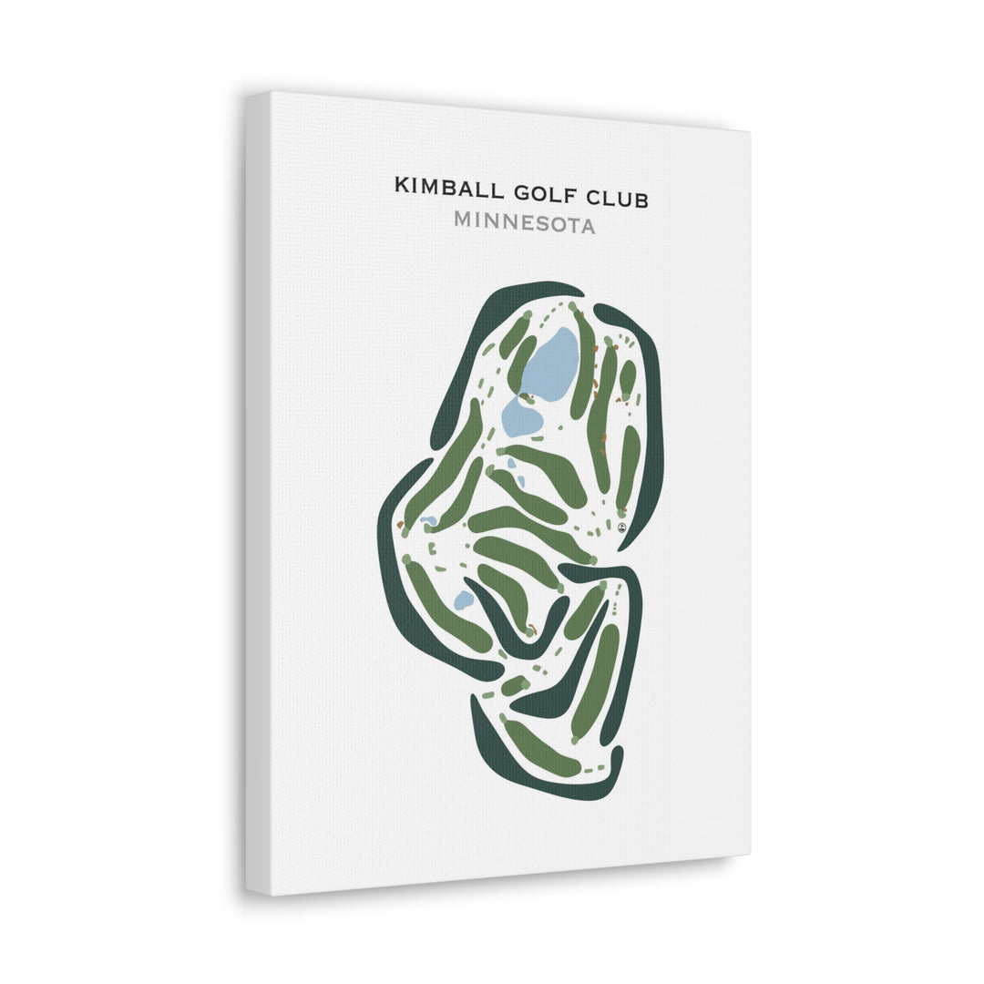 Kimball Golf Club, Minnesota - Printed Golf Courses