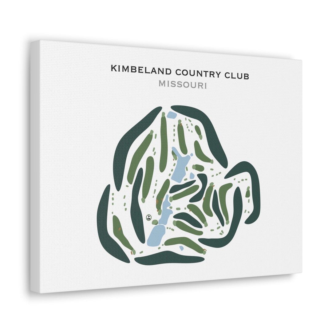 Kimbeland Country Club, Missouri - Printed Golf Courses