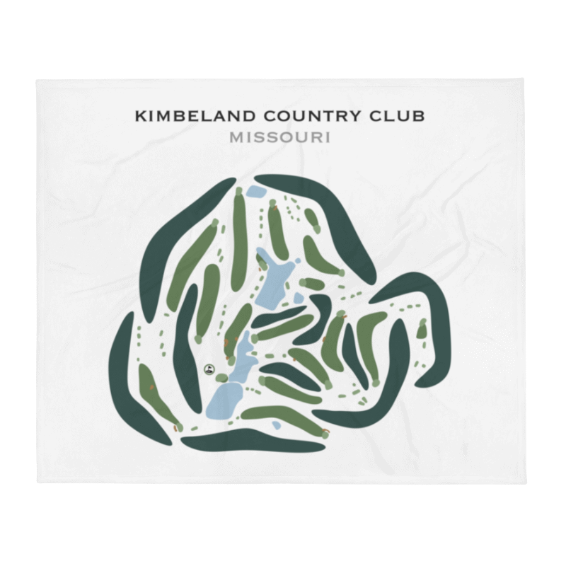 Kimbeland Country Club, Missouri - Printed Golf Courses