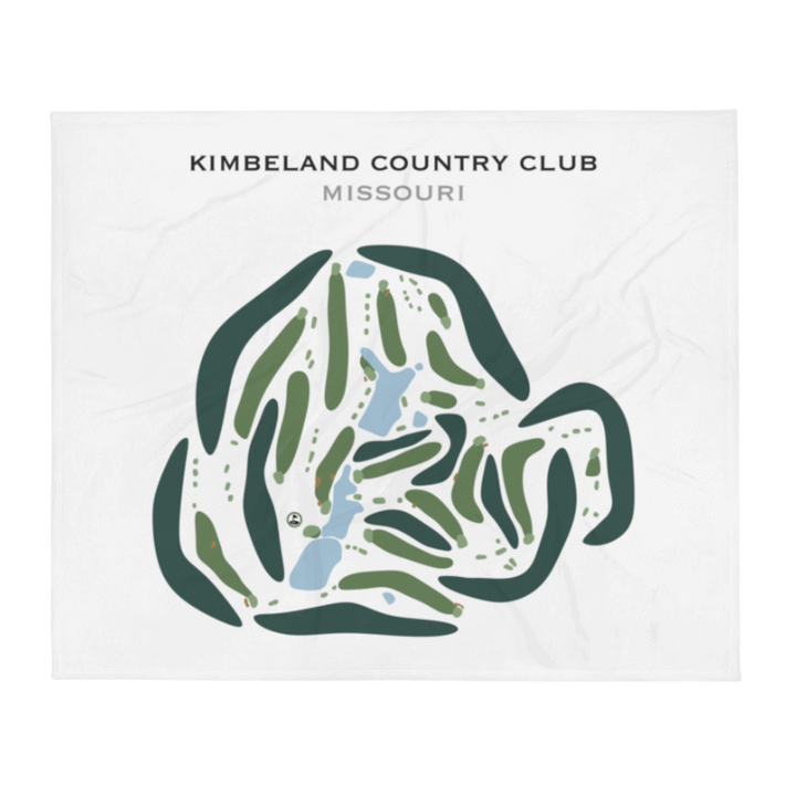 Kimbeland Country Club, Missouri - Printed Golf Courses