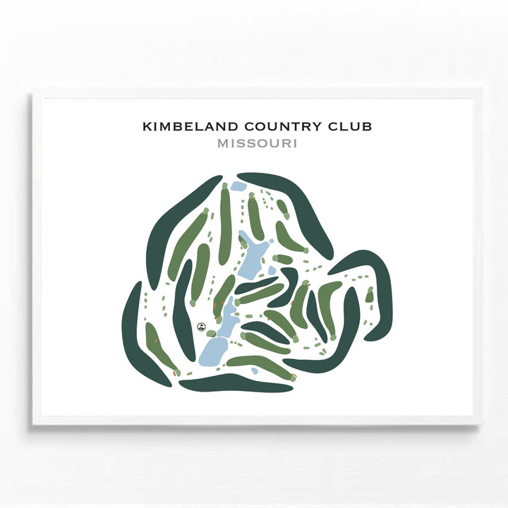 Kimbeland Country Club, Missouri - Printed Golf Courses