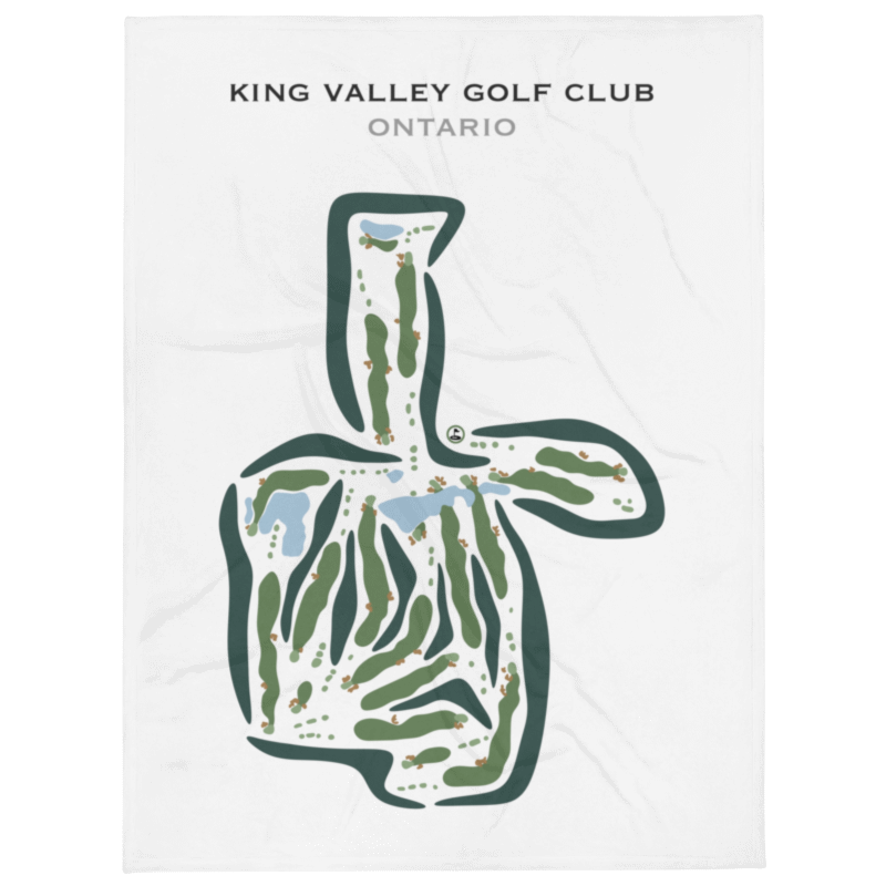 King Valley Golf Club, Ontario, Canada - Printed Golf Courses