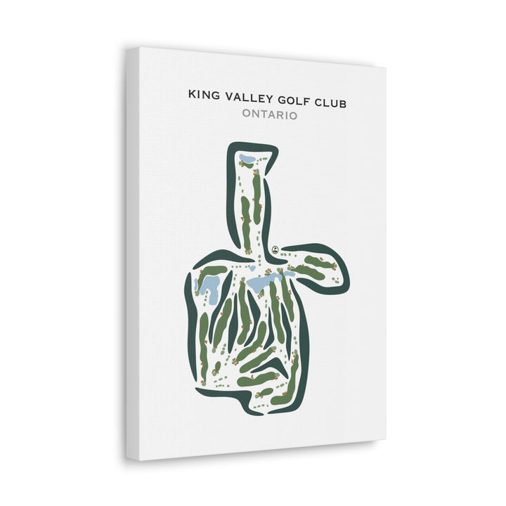 King Valley Golf Club, Ontario, Canada - Printed Golf Courses