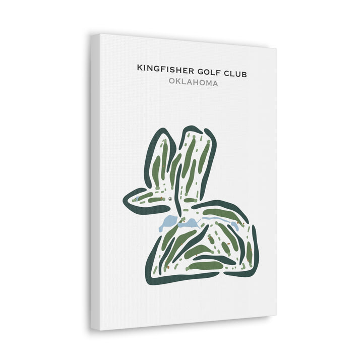 Kingfisher Golf Club, Oklahoma - Printed Golf Courses