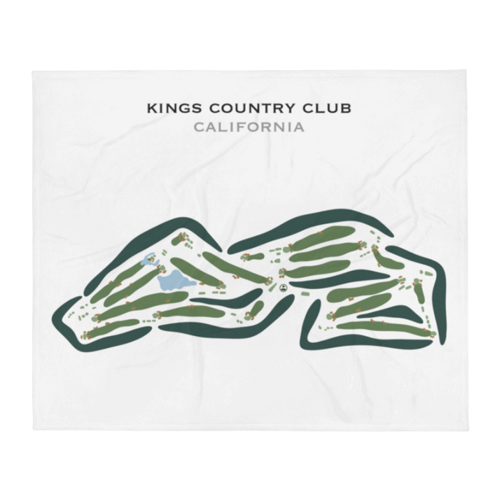 Kings Country Club, California - Printed Golf Courses