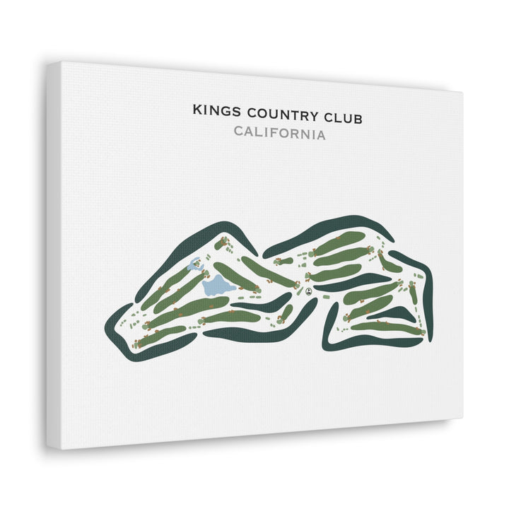 Kings Country Club, California - Printed Golf Courses