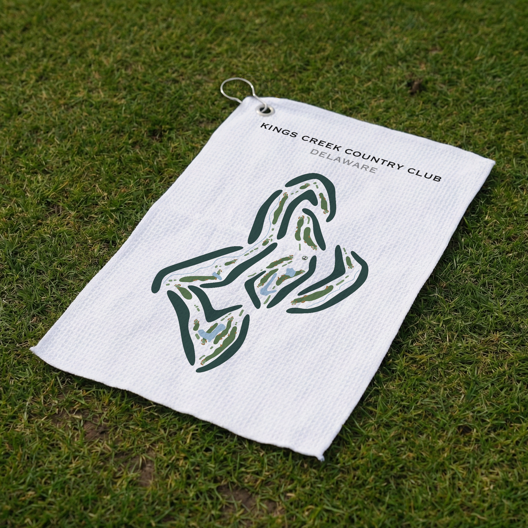 Kings Creek Country Club, Delaware - Printed Golf Courses