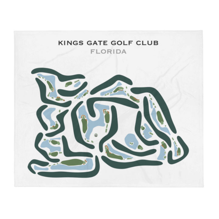 Kings Gate Golf Club, Florida - Printed Golf Courses