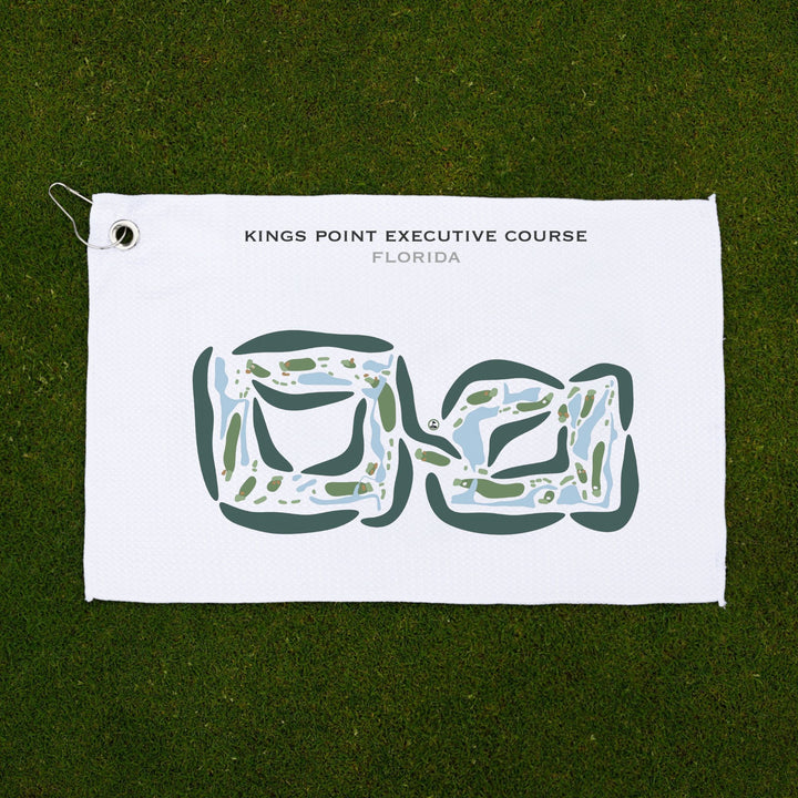 Kings Point Executive Course, Florida - Printed Golf Courses