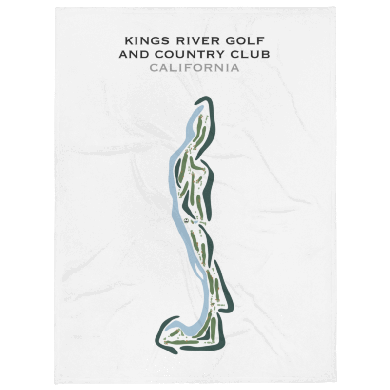 Kings River Golf & Country Club, California - Printed Golf Courses