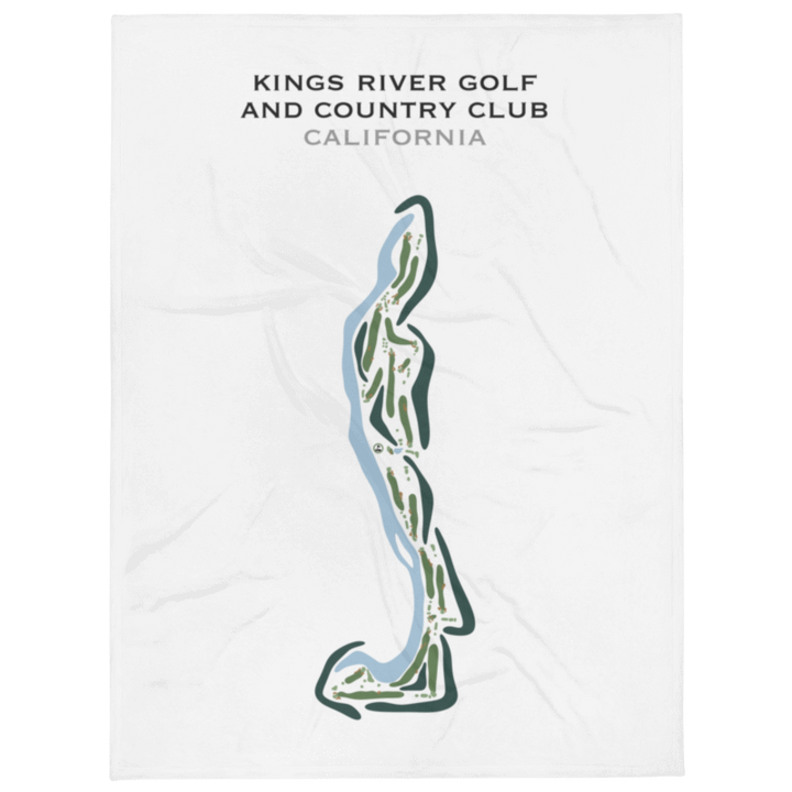 Kings River Golf & Country Club, California - Printed Golf Courses