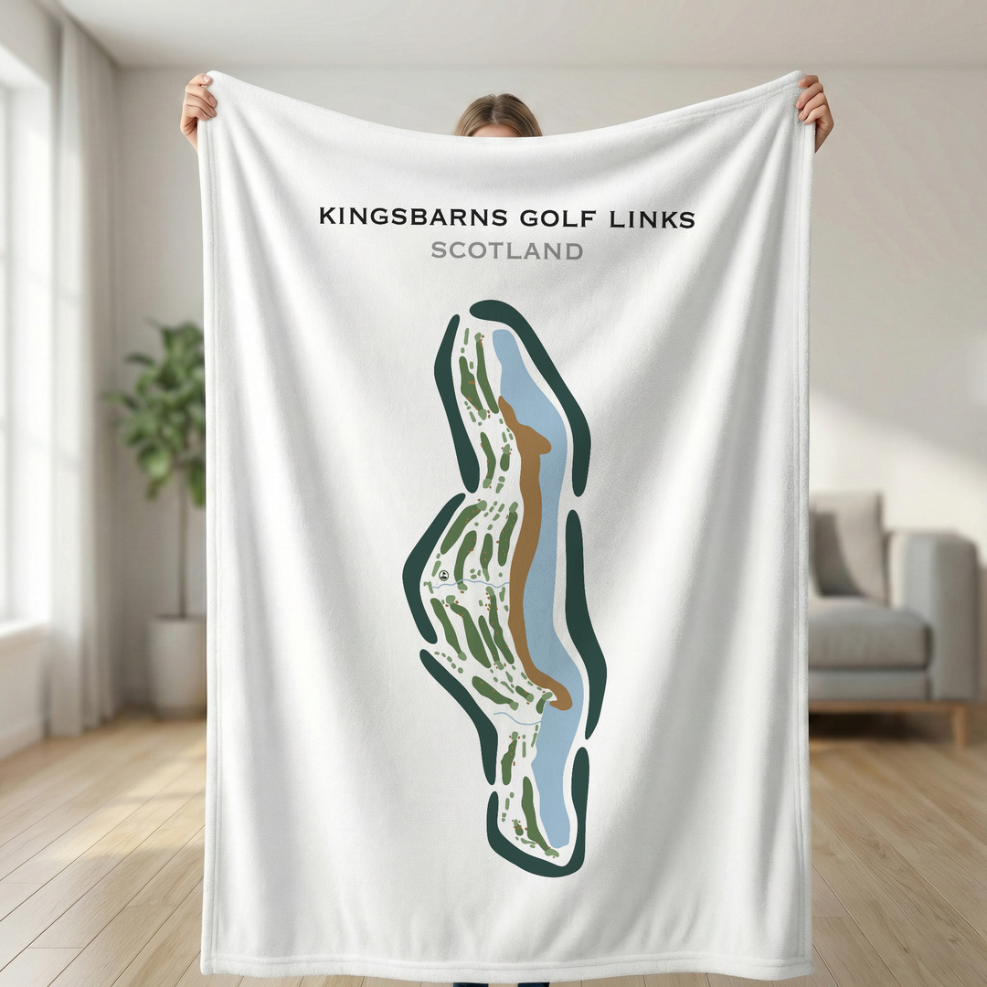 Kingsbarns Golf Links, Scotland - Printed Golf Courses