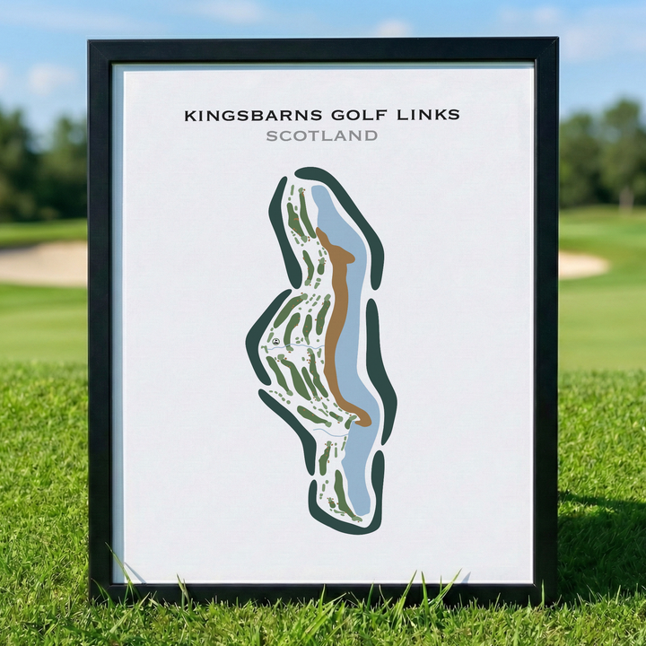 Kingsbarns Golf Links, Scotland - Printed Golf Courses