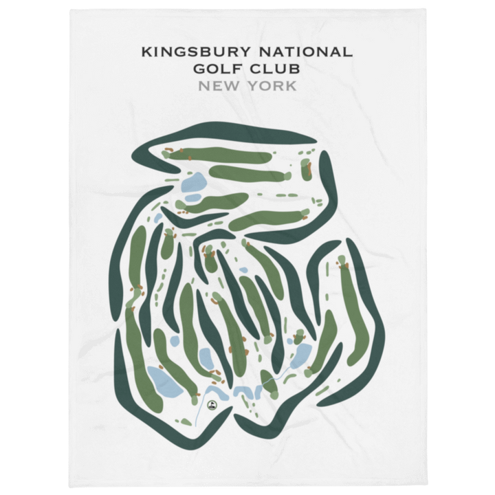 Kingsbury National Golf Club, New York - Printed Golf Courses