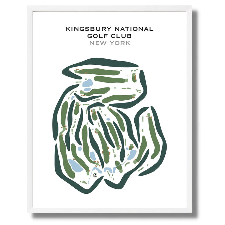 Kingsbury National Golf Club, New York - Printed Golf Courses